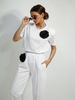 MILANO sweatpants white