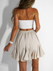 CLOCHE skirt light beige