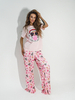 T-shirt SANTA2 pink