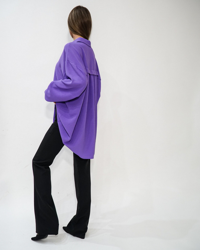 KAMA shirt purple