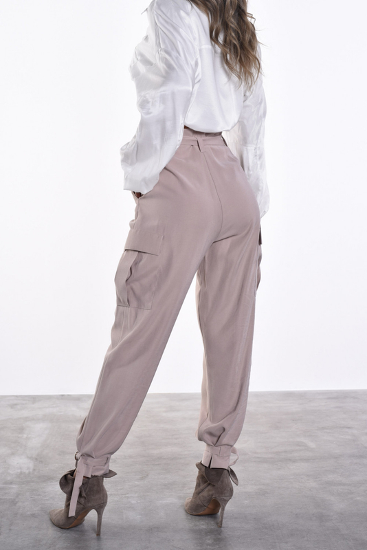 BAY beige combat pants