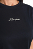 T-shirt LL black embroidery