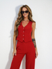 KAREN vest red