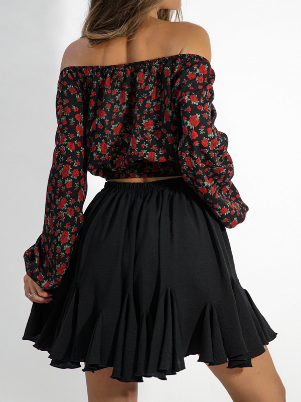 Bluzka hiszpanka PRIME czarna