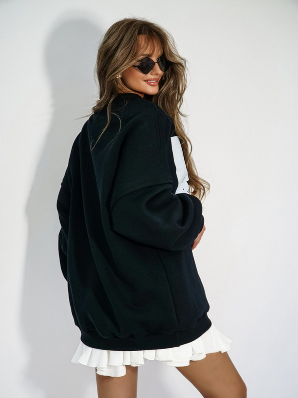 Sweatshirt ROSA black