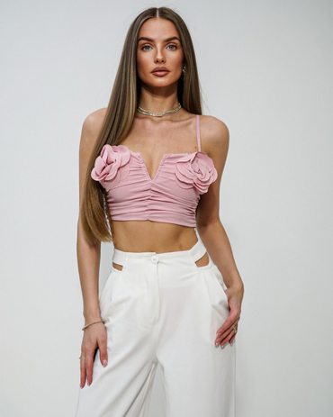 Rose pink top