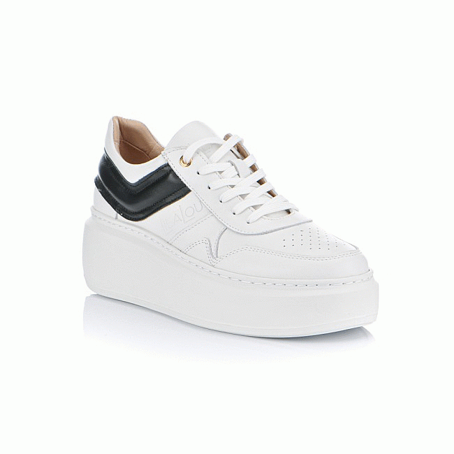 LILA LOU white sneakers