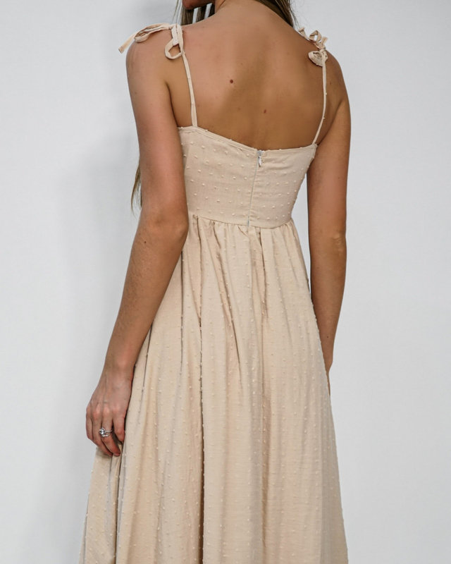 Sukienka OMAN beżowa