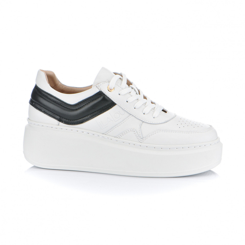 LILA LOU white sneakers