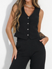 KAREN vest black