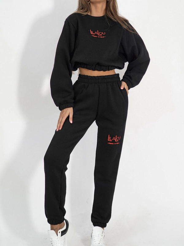 MICHOS2 black tracksuit