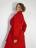 Płaszcz CITY czerwony
