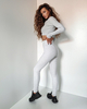 Leggings HYPNOTIZED ME melange grey