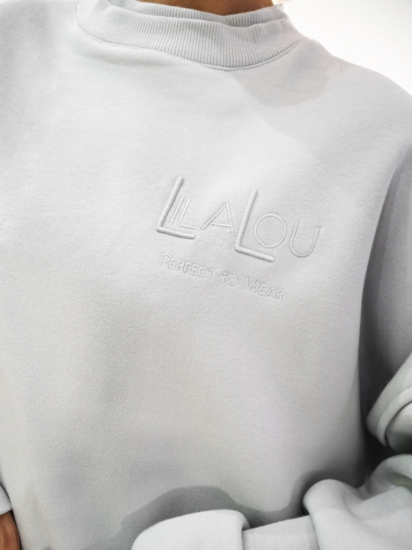 LUCKY sweatshirt light grey