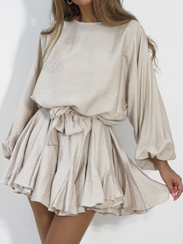 TULUZA beige dress