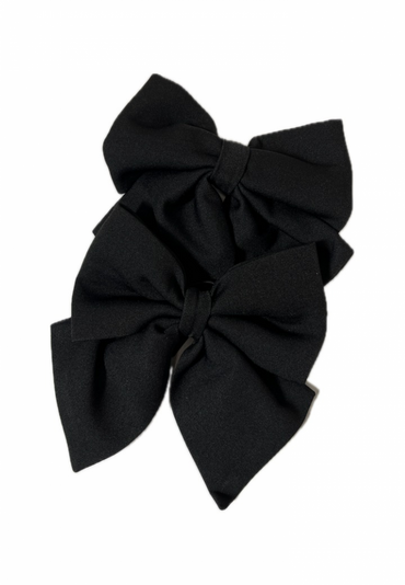 LILA LOU bow black