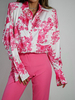 CUBA LIBRE shirt white flowers