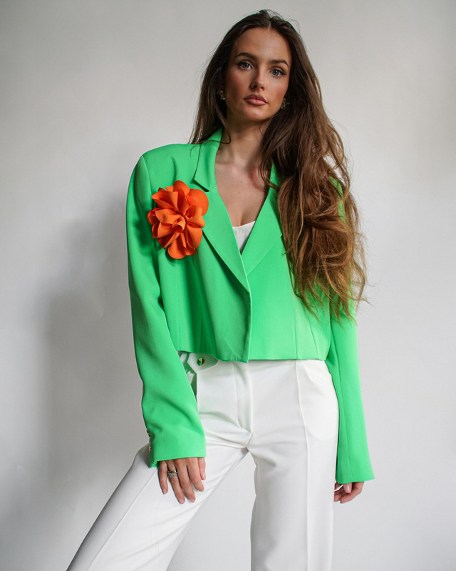 DATE NIGHT green jacket