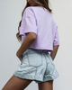 COOL GIRL T-shirt short lilac