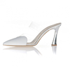 LILA LOU white stilettos