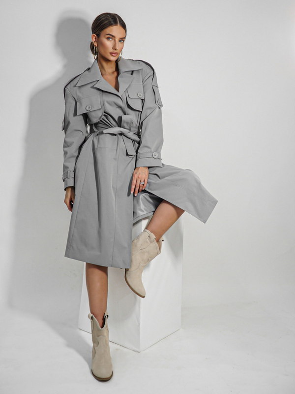 Trench PARIS grey