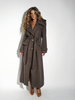 Coat LE LONG ecru