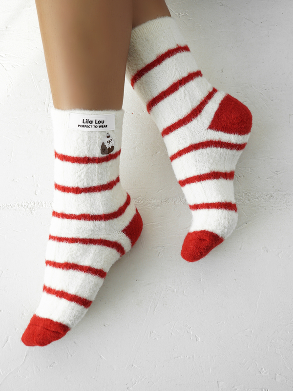 LILA LOU socks white