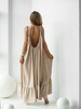 GYPSY beige dress