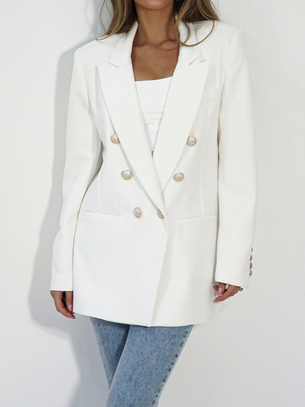 LOVE ME TENDER jacket white