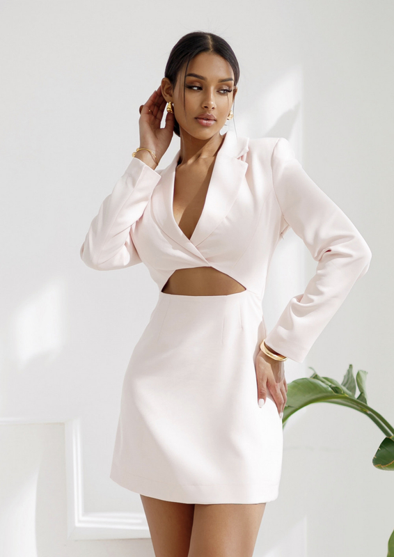 Sukienka MILKA jasny róż