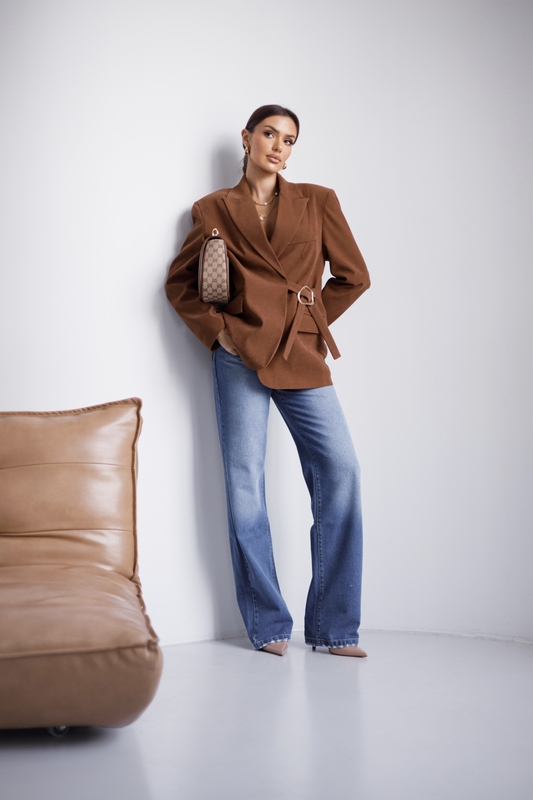 WHISPER jacket brown