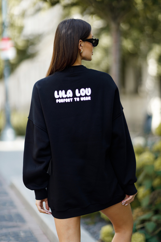 CASETTE sweatshirt black