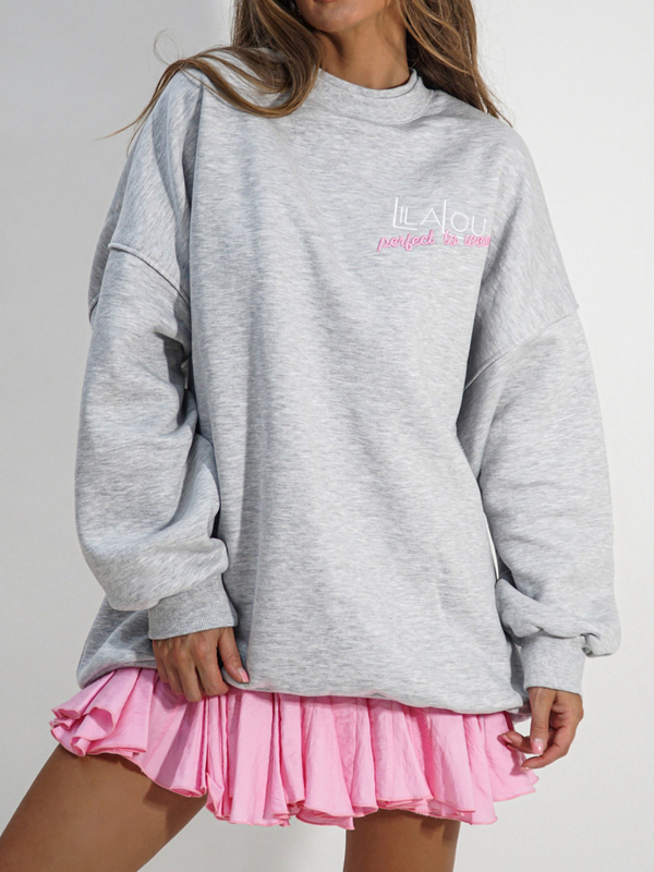 LONG STORY sweatshirt grey melange