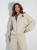 KIM beige tracksuit
