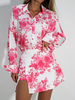 CUBA LIBRE shirt white flowers