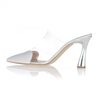 LILA LOU white stilettos