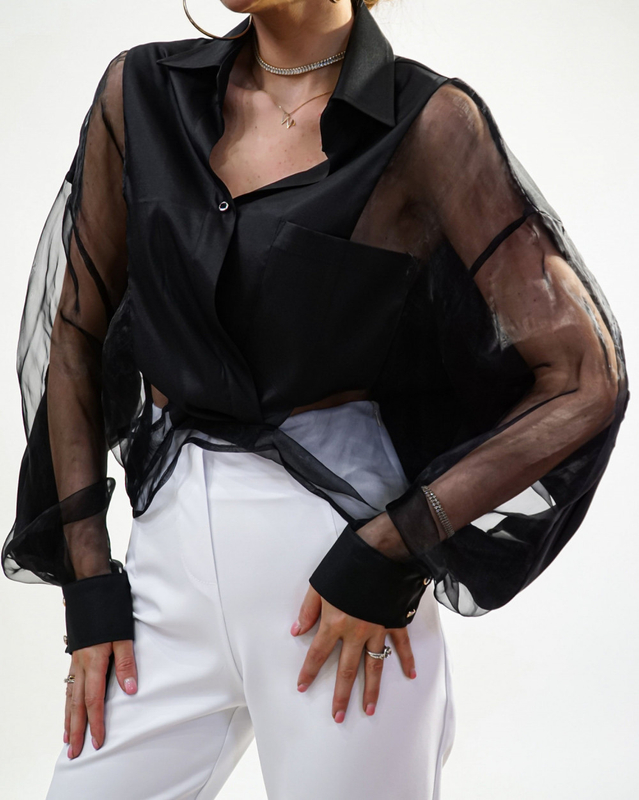 DIVA shirt black