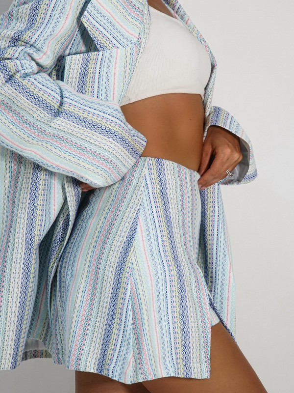 Skirt-shorts FOR YOU stripes