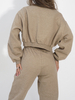 OLIV sweatpants dark beige melange