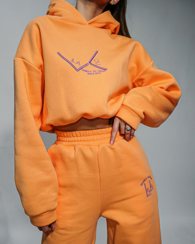 MICHOS orange tracksuit