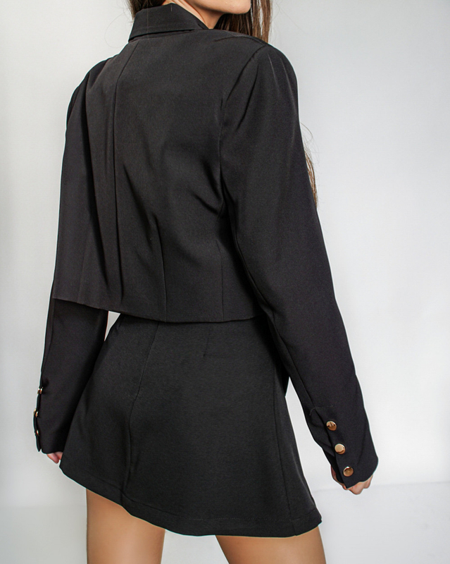 ROSE BLACK skirt-shorts