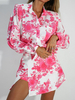 Skirt-shorts FOR YOU pink-white