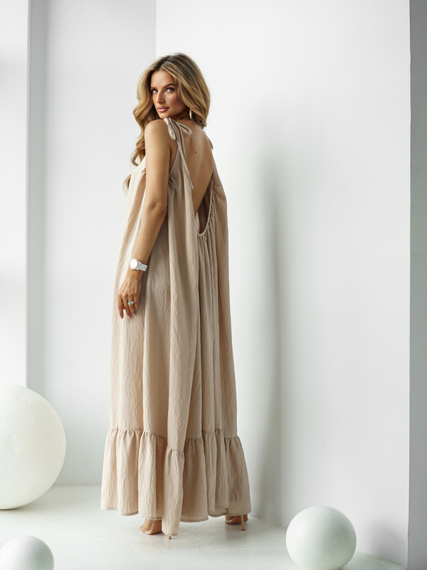 GYPSY beige dress