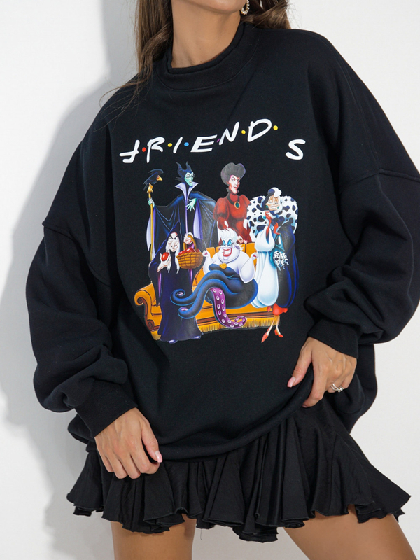FRIENDS sweatshirt black