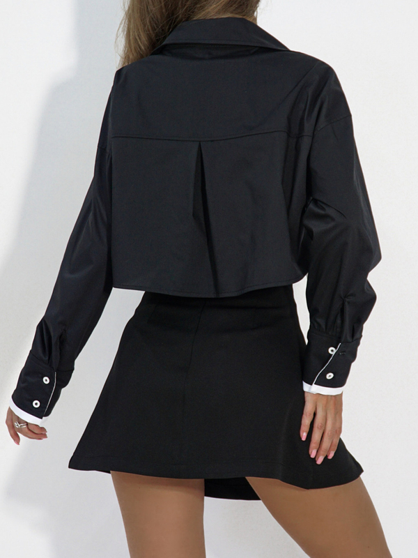AGNES shirt black