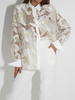 CUBA LIBRE white and gold shirt