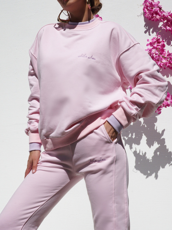 POLI pink and purple tracksuit