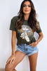 T-shirt ROCK khaki