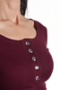 MARTII blouse plum