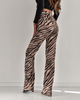 Spodnie dzwony BELL zebra